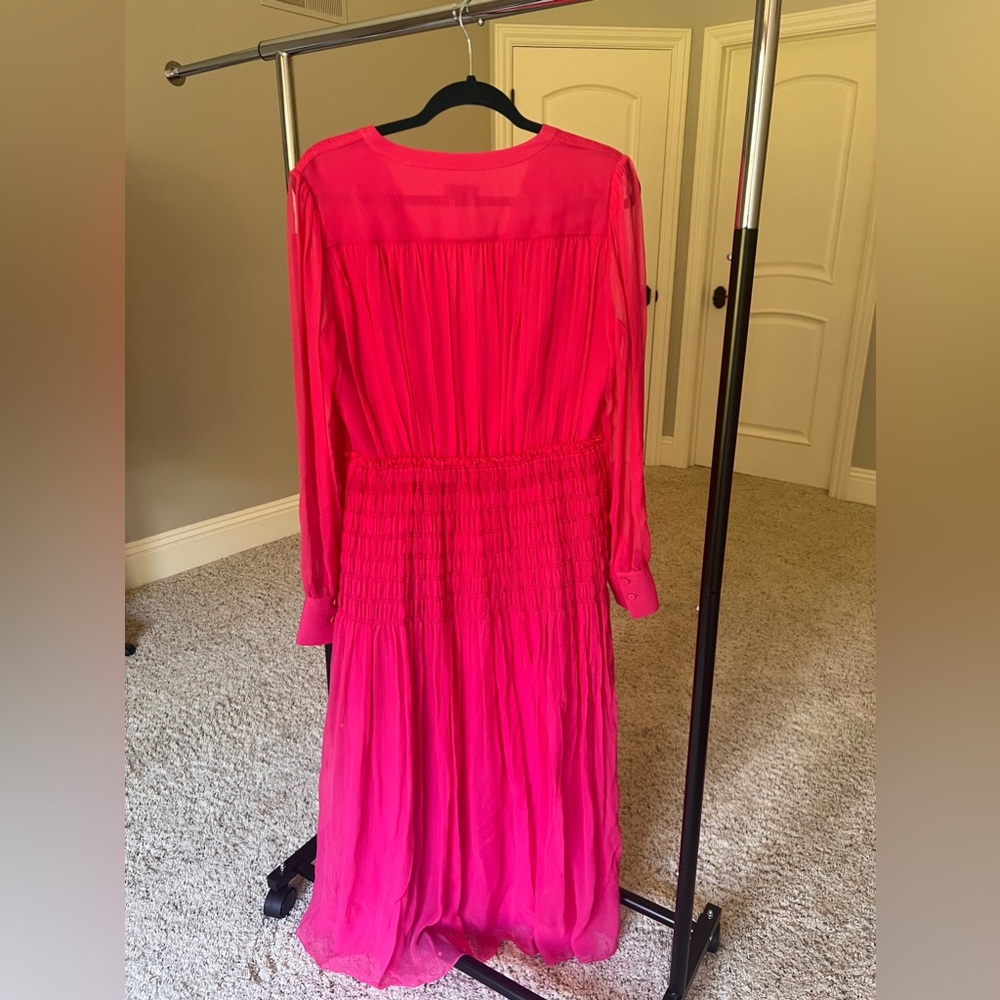 Jason Wu Pink Midi Dress - Picture 4 of 5